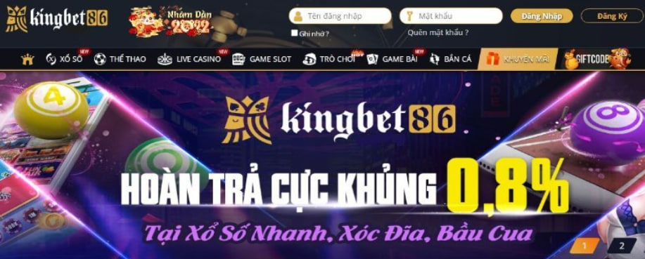 Nhà cái Kingbet86 – Cập nhật liên kết mới nhất để truy cập vào Kingbet86