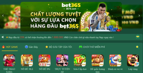 Khám Phá Chương Trình Khuyến Mãi Bet365: Tặng 88K Khi Đăng Ký & Nạp Lần Đầu Tặng 100%