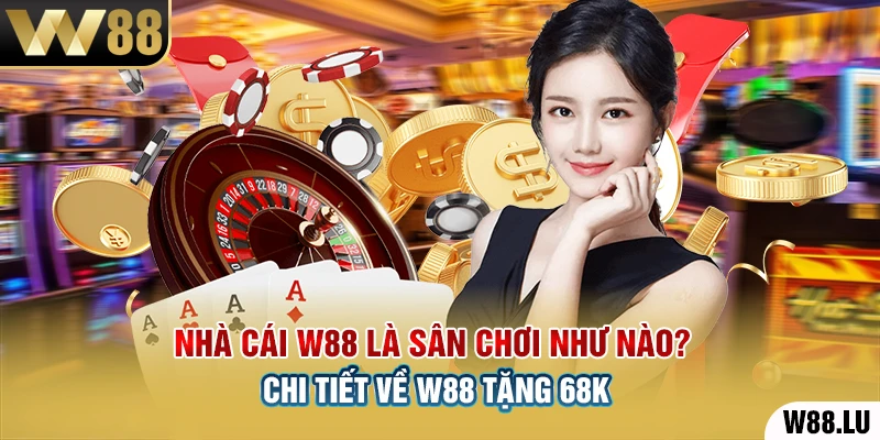 W88 tặng 68k – Nhà cái tặng 68K trải nghiệm