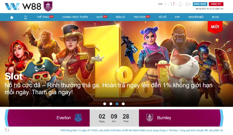 Trải nghiệm cá cược W88 - Nhà cái thể thao và casino chất lượng