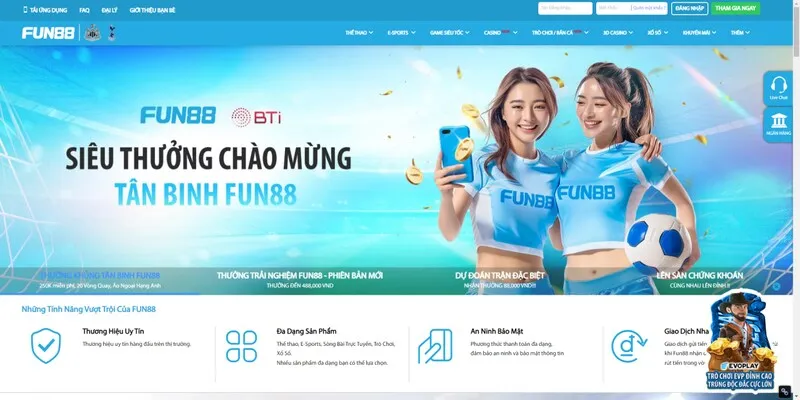 Đăng ký Fun88 Pro ngay - Trải nghiệm cá cược an toàn và đa dạng