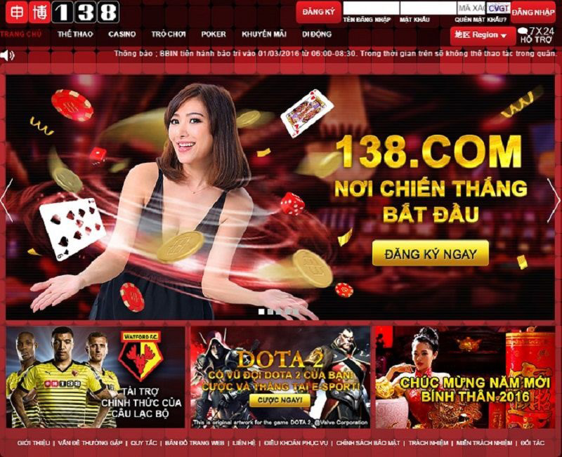 Nhà cái 138Bet – Đánh giá 138bet uy tín hàng đầu Châu Á