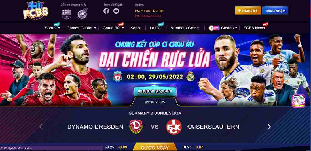 Nhà Cái FCB8 – Điểm Đến Cá Cược Uy Tín Số 1 Châu Âu