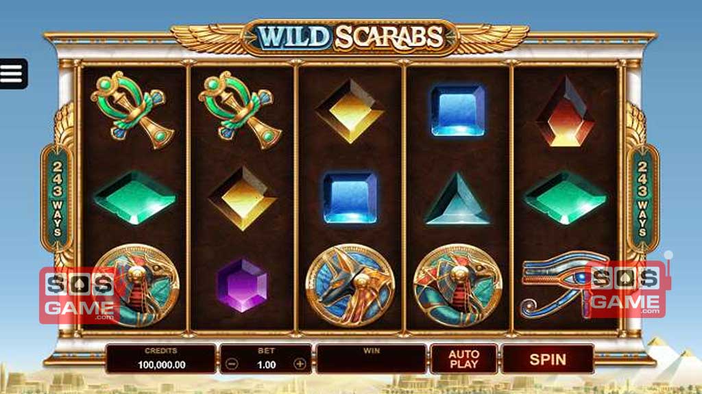 Tham gia Wild Scarabs Slot để khám phá kho báu Ai Cập và cơ hội thắng lớn