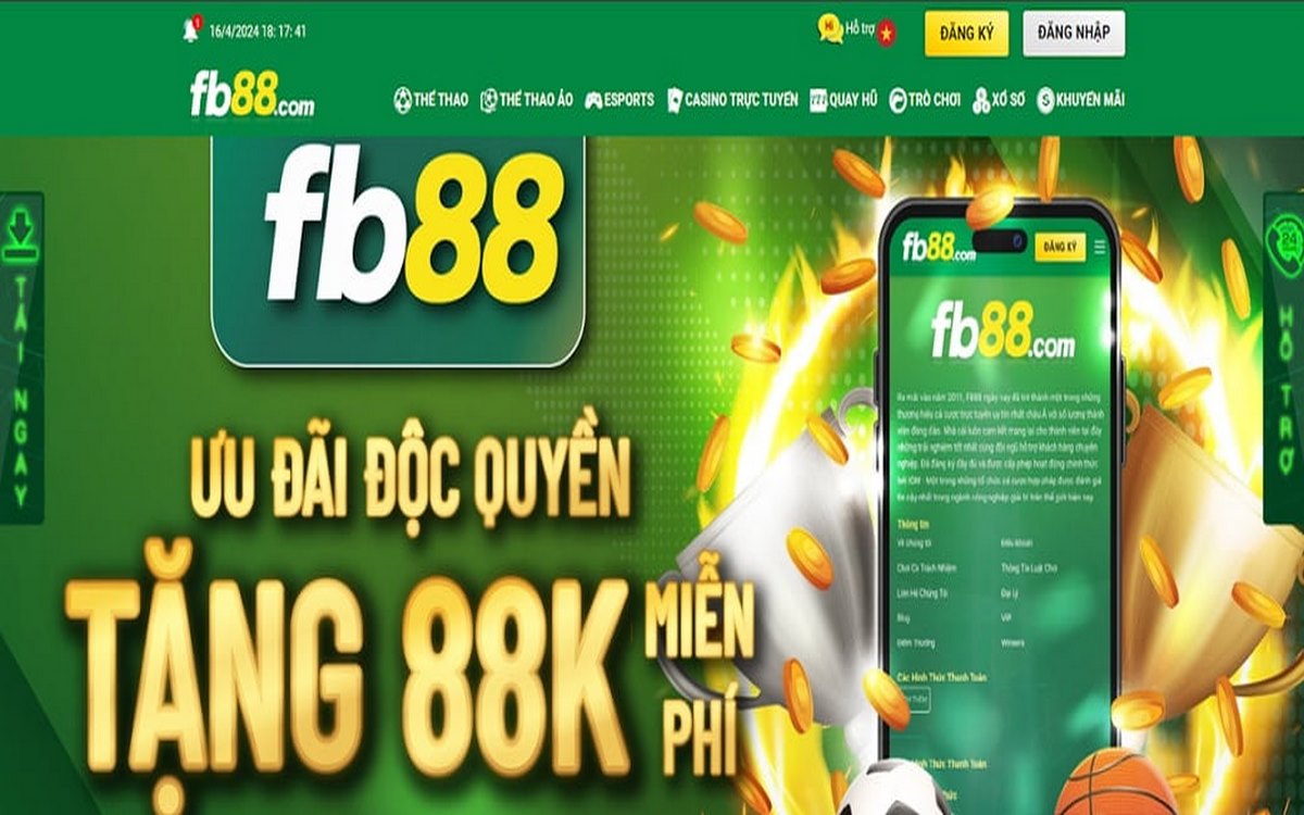 FB88 Khuyến Mãi 88K – Cơ Hội Tuyệt Vời Dành Cho Thành Viên Mới