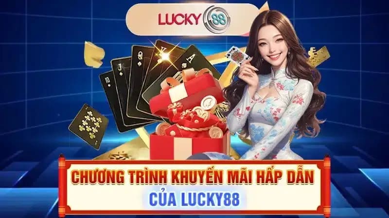 Khuyến Mãi Lucky88: Tổng Hợp Các Chương Trình Hấp Dẫn Nhất Đang Cập Nhật