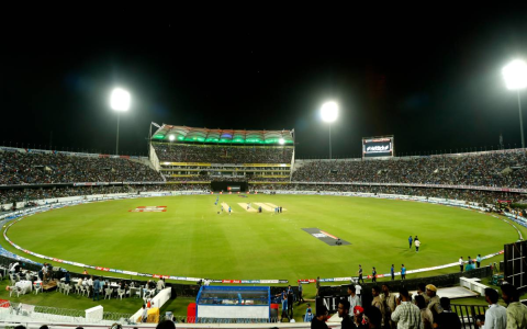 Ma Chidambaram Boundary Length Details How They Measure Cricket Field