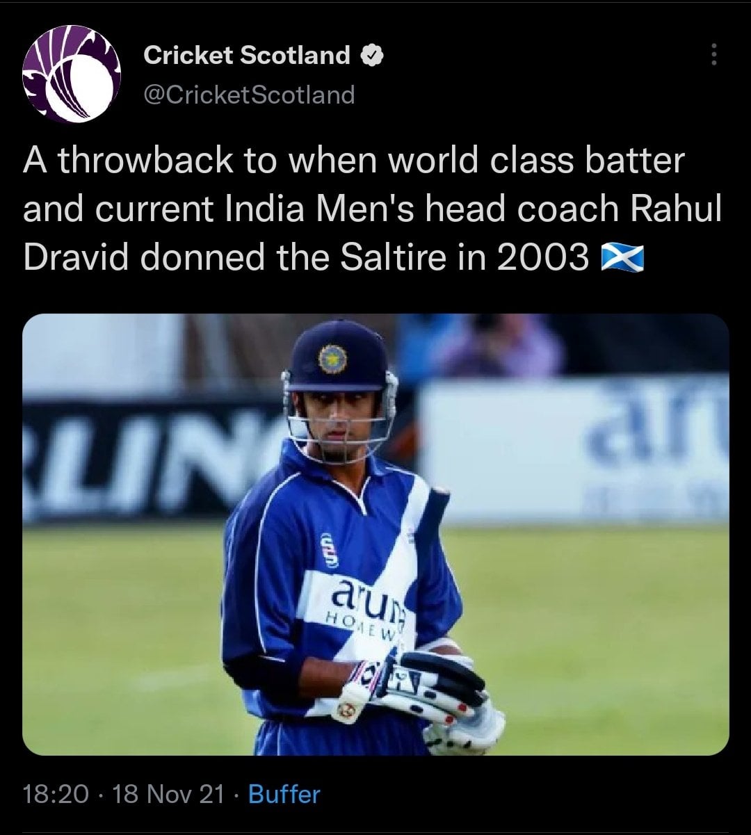 Rahul Dravid played for which country in June 2003 quick answer
