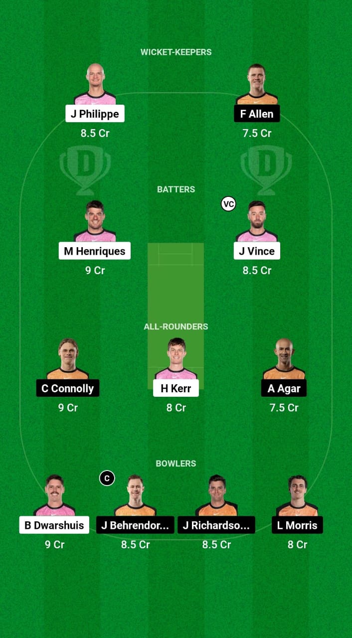 big bash league dream11 prediction