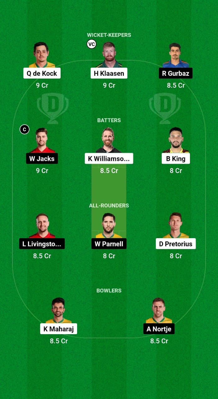 Today Dream11 Team Prediction - DSG vs PC Match Analysis for High Points