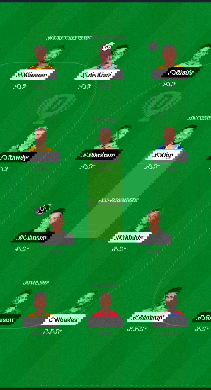 SEC vs DSG Dream11 Prediction Tips? Simple Winning Strategy Revealed!