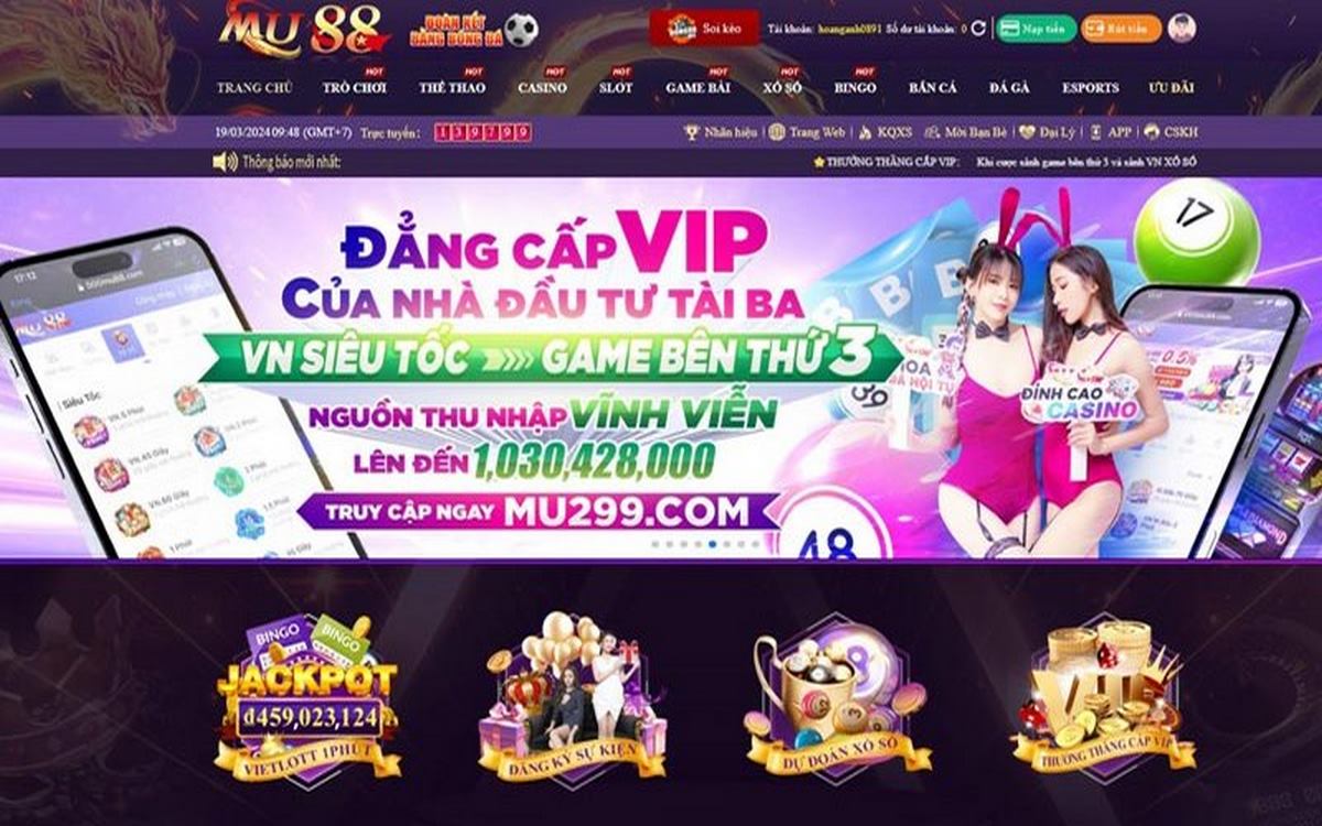 MU88 tặng 100K, 158K, 168K cho tân thủ lần đầu gia nhập
